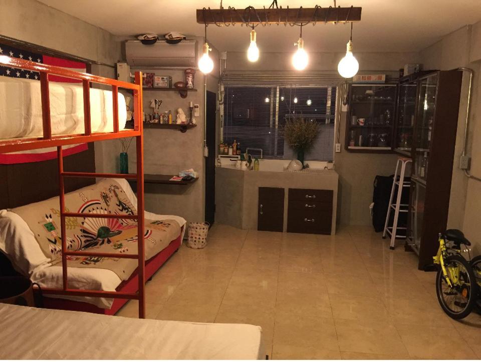 Renovated Loft Style Condo Bangkok Exterior foto